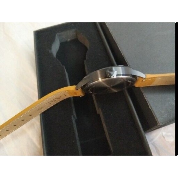 LABL WAtch Water Resistant 3 Atm Stainless Steel 316 L , Genuine Leather - Picture 4 of 6